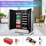 24-inch Dual Zone Wine and Beverage Cooler
