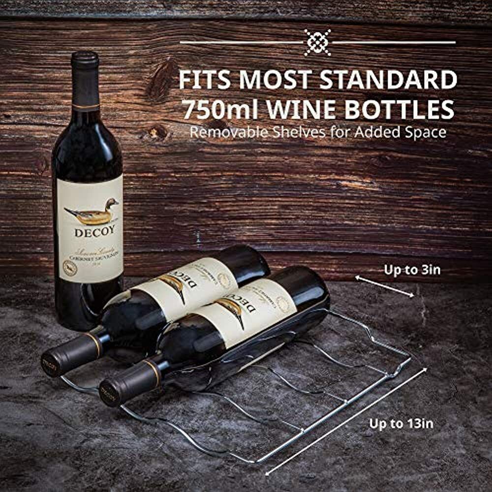 Ivation 18 Bottle Wine Fridge with Lock