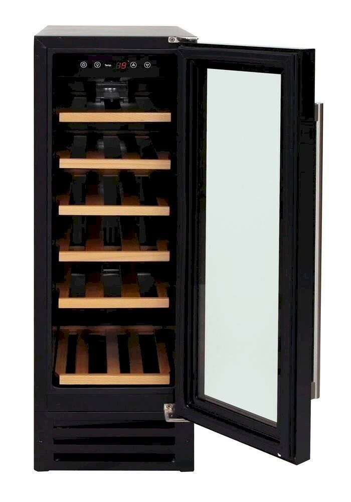 18 Bottle Freestanding/Integrated Wine Cooler by Russell Hobbs
