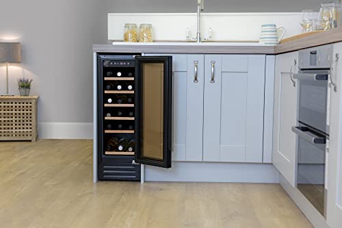 18 Bottle Wine Chiller with Glass Door