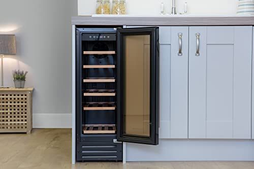 18 Bottle Wine Chiller with Glass Door