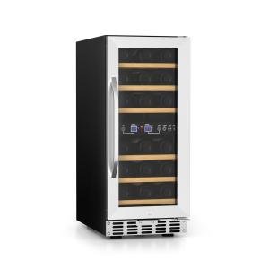 33-Bottle Dual Zone Wine Cooler Fridge