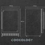 Cookology CWC600SS 54 Bottle Wine Fridge