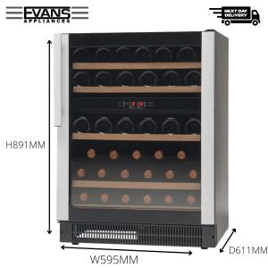 Vestfrost Dual Zone Wine Fridge - 44 Bottles