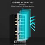 Dual Zone Wine Fridge - 33 Bottles