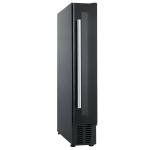 Cookology 7-Bottle Black Glass Wine Fridge