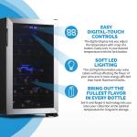 Newair 28 Bottle Dual Zone Wine Fridge (Refurbished)