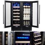 CUH Dual Zone Wine Cooler 24 Inch