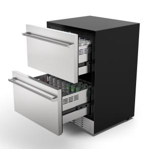 Large Dual Zone Wine and Beverage Cooler