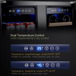 Aobosi 24in Dual Zone Wine & Beverage Fridge