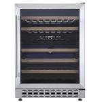 Cookology 54 Bottle Wine Cooler - Stainless Steel