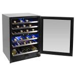 Dual Zone Freestanding Wine Cooler - 51 Bottle Capacity
