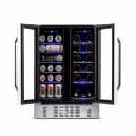 Newair Dual Zone Wine & Beverage Fridge