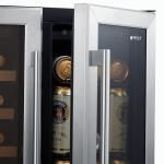 CUH Dual Zone Wine Cooler 24 Inch
