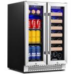 Yeego Dual Zone Wine & Beverage Fridge