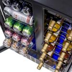 Newair Dual Zone Wine & Beverage Fridge