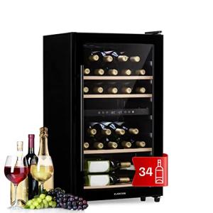 Klarstein Dual Zone Wine Fridge - 34 Bottles