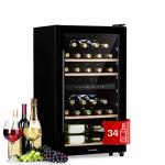 Klarstein Dual Zone Wine Fridge - 34 Bottles