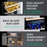 Phiestina 33 Bottle Dual Zone Wine Cooler