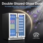 Yeego Dual Zone Wine & Beverage Fridge