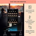 Klarstein Dual Zone Wine Fridge - 34 Bottles