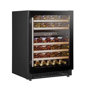 Baridi 46-Bottle Dual Zone Wine Fridge with Touchscreen