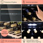 Klarstein Dual Zone Wine Fridge - 34 Bottles