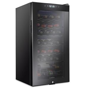 Ivation 28 Bottle Wine Cooler with Lock