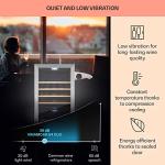 Klarstein 54-bottle Dual Zone Wine Cooler
