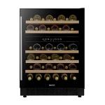 Baridi 46-Bottle Dual Zone Wine Fridge with Touchscreen