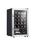 Kalamera 24-Bottle Black Wine Fridge