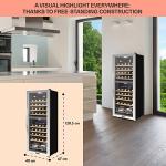 Klarstein 54-bottle Dual Zone Wine Cooler