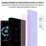 Koolatron Dual Zone Wine Fridge, 24 Bottle Capacity