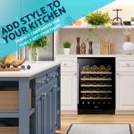 54 Bottle Wine Cellar with Touch Controls