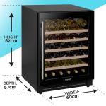 54 Bottle Wine Cellar with Touch Controls