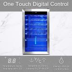 33-Bottle Stainless Steel Wine & Beverage Cooler