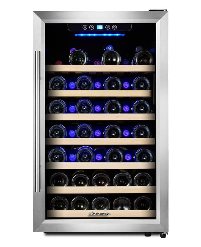 Kalamera 50-Bottle Single Zone Wine Refrigerator