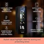 Klarstein Shiraz Single Zone Wine Fridge Onyx