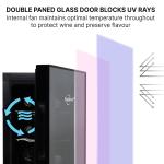Koolatron Dual Zone 12 Bottle Wine Fridge