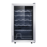 Kalamera 24 Bottle Single Zone Freestanding Wine Cooler