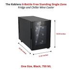 Koblenz Single Zone Wine Cooler - 6 Bottles