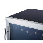 Kalamera 4.3 Cu.ft 30 Bottle Wine Cooler Free-standing Single Zone