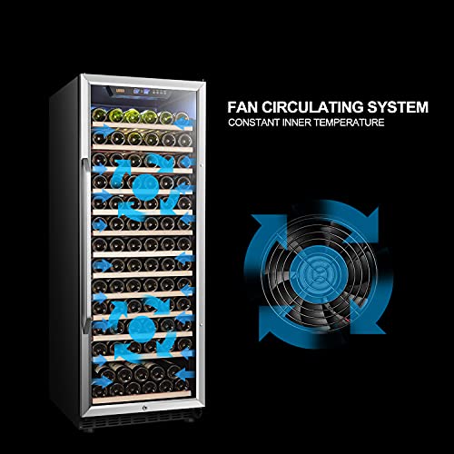Lanbo Compressor Wine Chiller: 149 Bottles