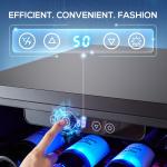 Kalamera 50-Bottle Single Zone Wine Refrigerator