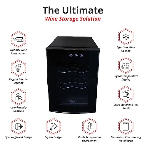 Koblenz Single Zone Wine Cooler - 6 Bottles