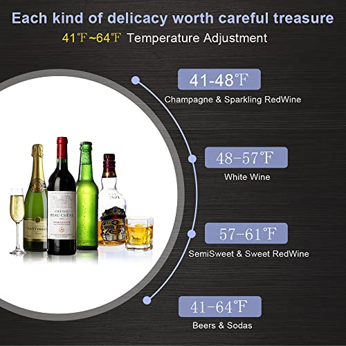 ROVSUN 16 Bottle Compressor Wine Fridge
