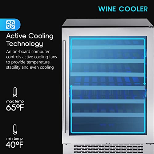 Zephyr Presrv Wine Fridge - 45 Bottles