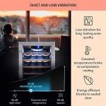 Klarstein Wine Cooler, Single Zone, 26 Bottles