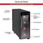 Koblenz 4-Bottle Wine Cooler, Free Standing Chiller