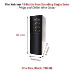 Koblenz 18-Bottle Single Zone Wine Cooler